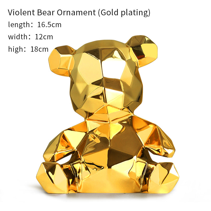 Creative Bear Decoration Living Room Children&