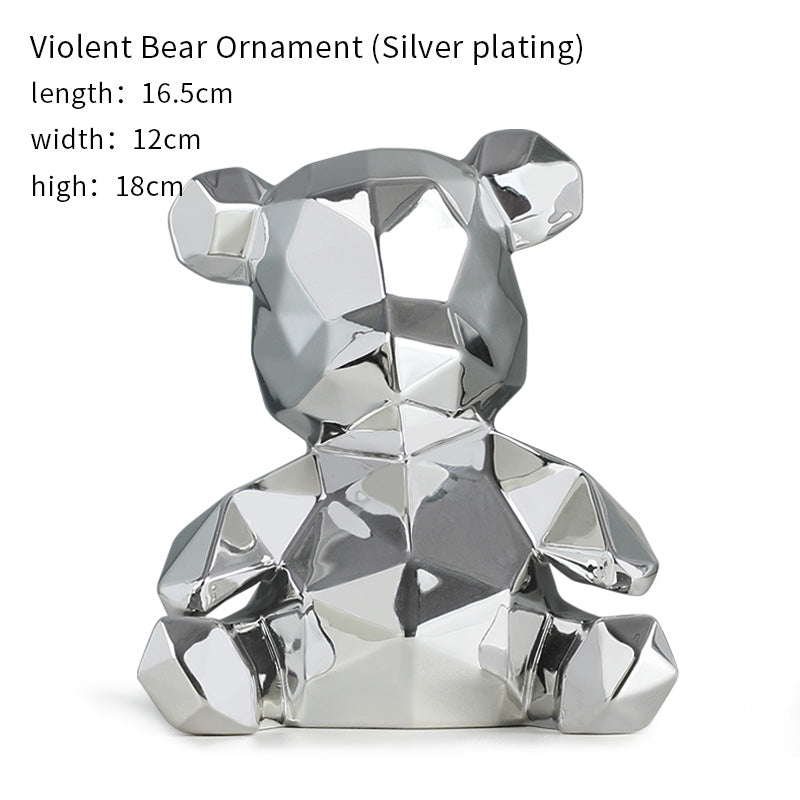 Creative Bear Decoration Living Room Children&