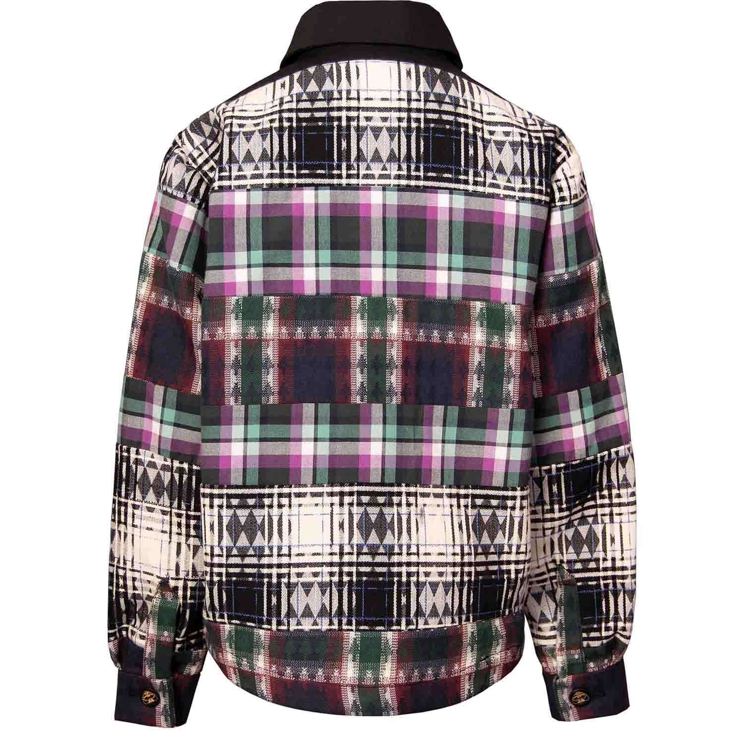 Mixed Tartan Plaid Shirt – Stylish Casual Checkered Shirt for Men