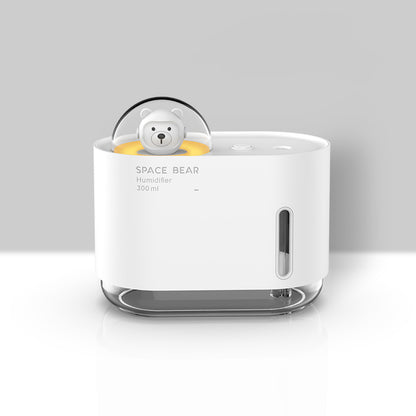 New Cute Pet Humidifier Spray Water Meter Night Light Usb