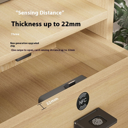 Punch Free Drawer Lock Sauna Wardrobe Lock Electronics
