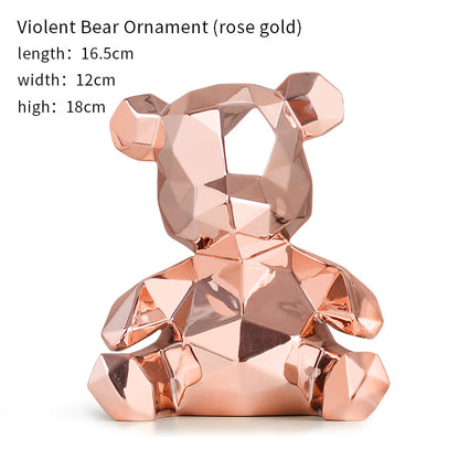 Creative Bear Decoration Living Room Children&