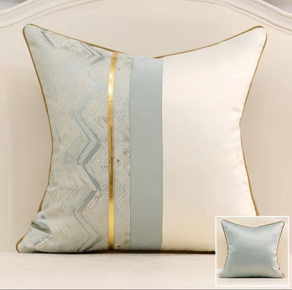 Home Fashion Splicing Pillow Cover Home Model Room Decoration