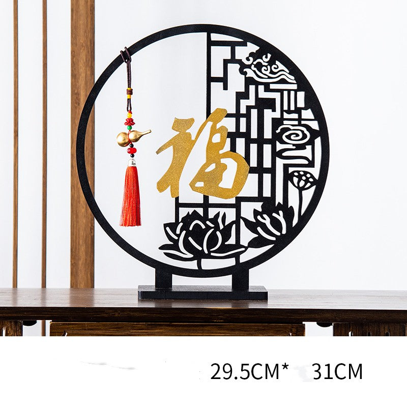 Zhaocaifu Screen Decoration Home Living Room Porch Wine Cabinet Decoration