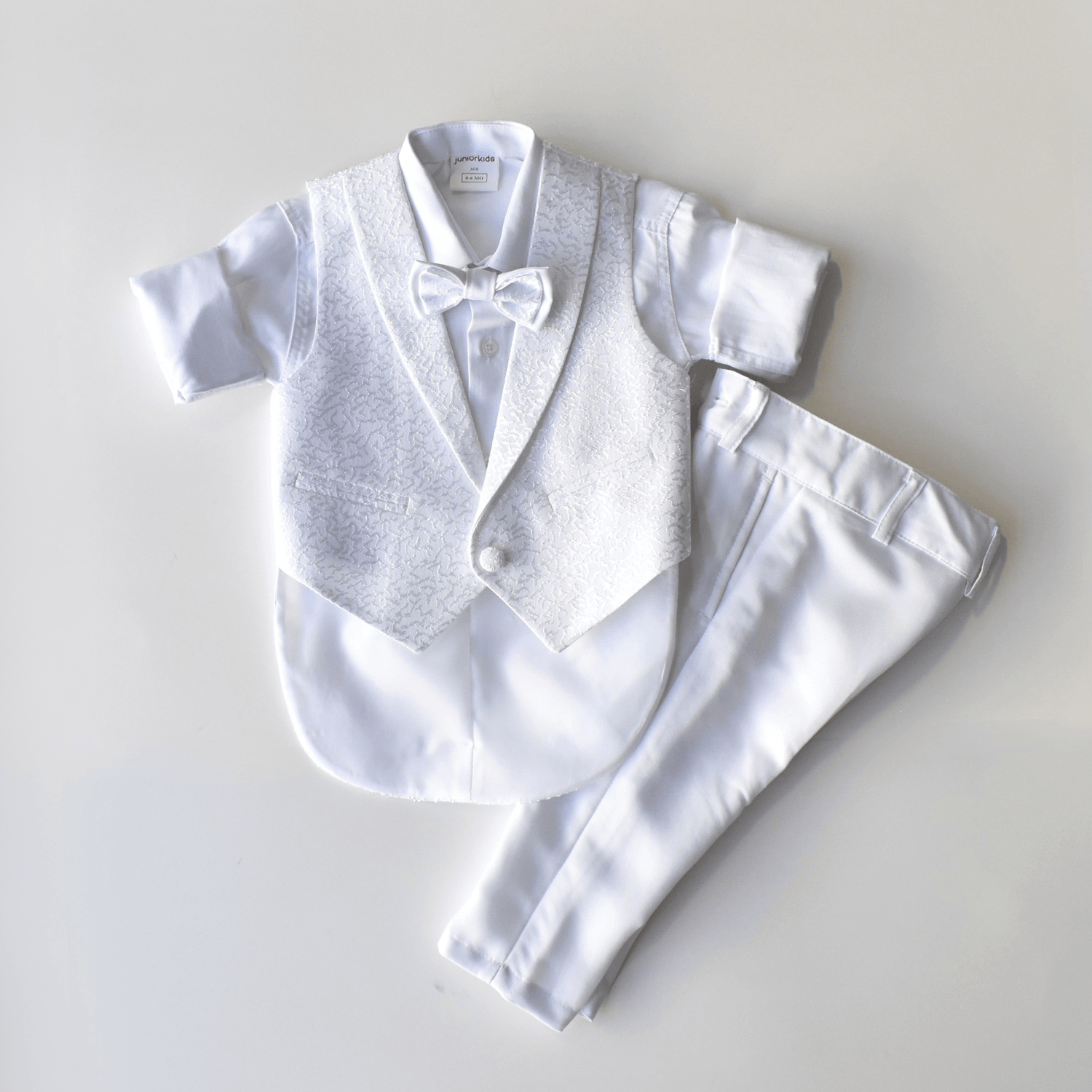 Archie’s Penguin Tail Vest Set – Cute &amp; Stylish Kids Outfit