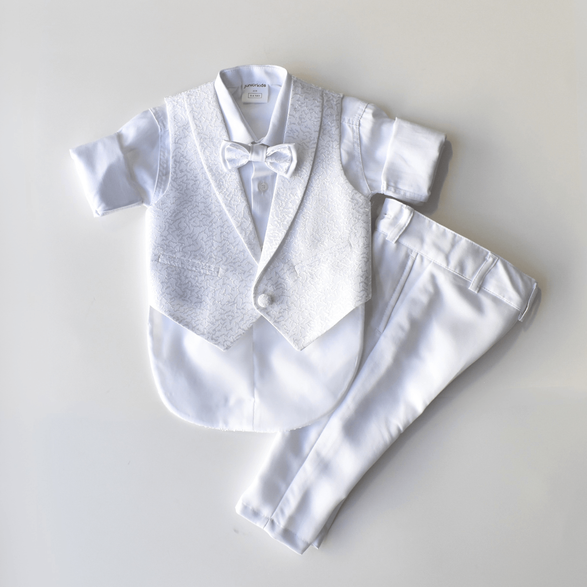 Archie’s Penguin Tail Vest Set – Cute &amp; Stylish Kids Outfit