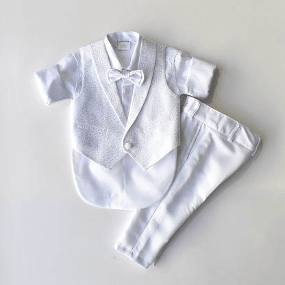 Archie’s Penguin Tail Vest Set – Cute &amp; Stylish Kids Outfit