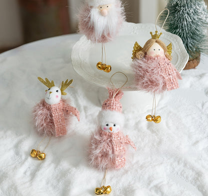 Christmas Decorations Plush Snowman Doll Doll Pendant Home Decoration