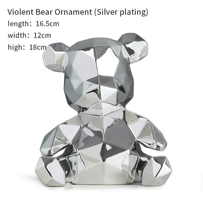 Creative Bear Decoration Living Room Children&
