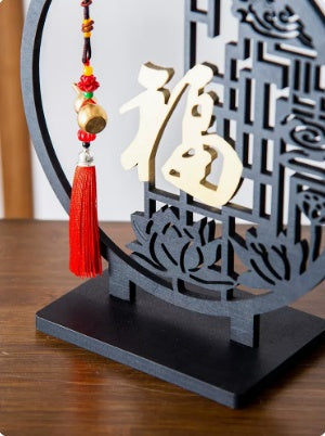 Zhaocaifu Screen Decoration Home Living Room Porch Wine Cabinet Decoration