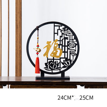 Zhaocaifu Screen Decoration Home Living Room Porch Wine Cabinet Decoration