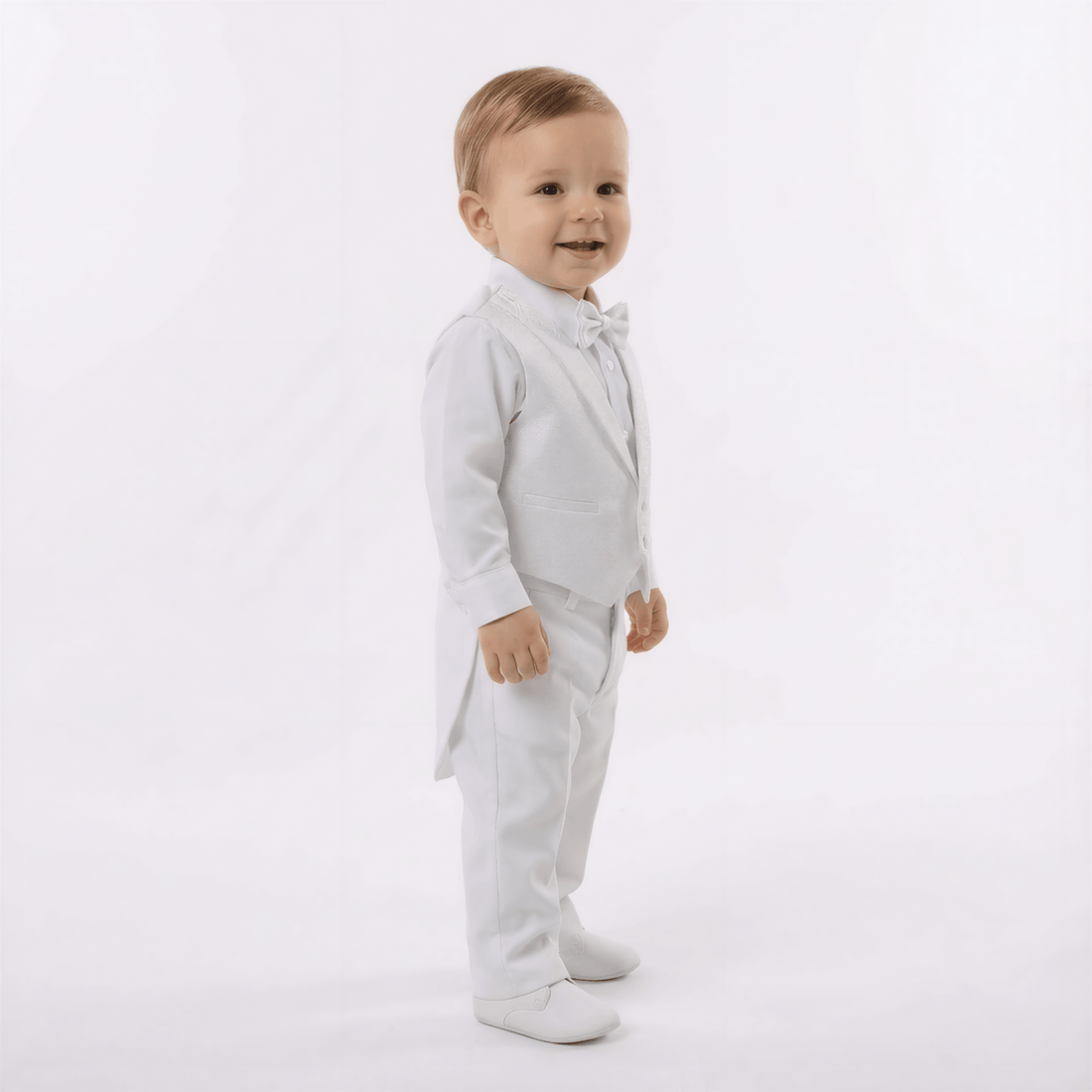 Archie’s Penguin Tail Vest Set – Cute &amp; Stylish Kids Outfit