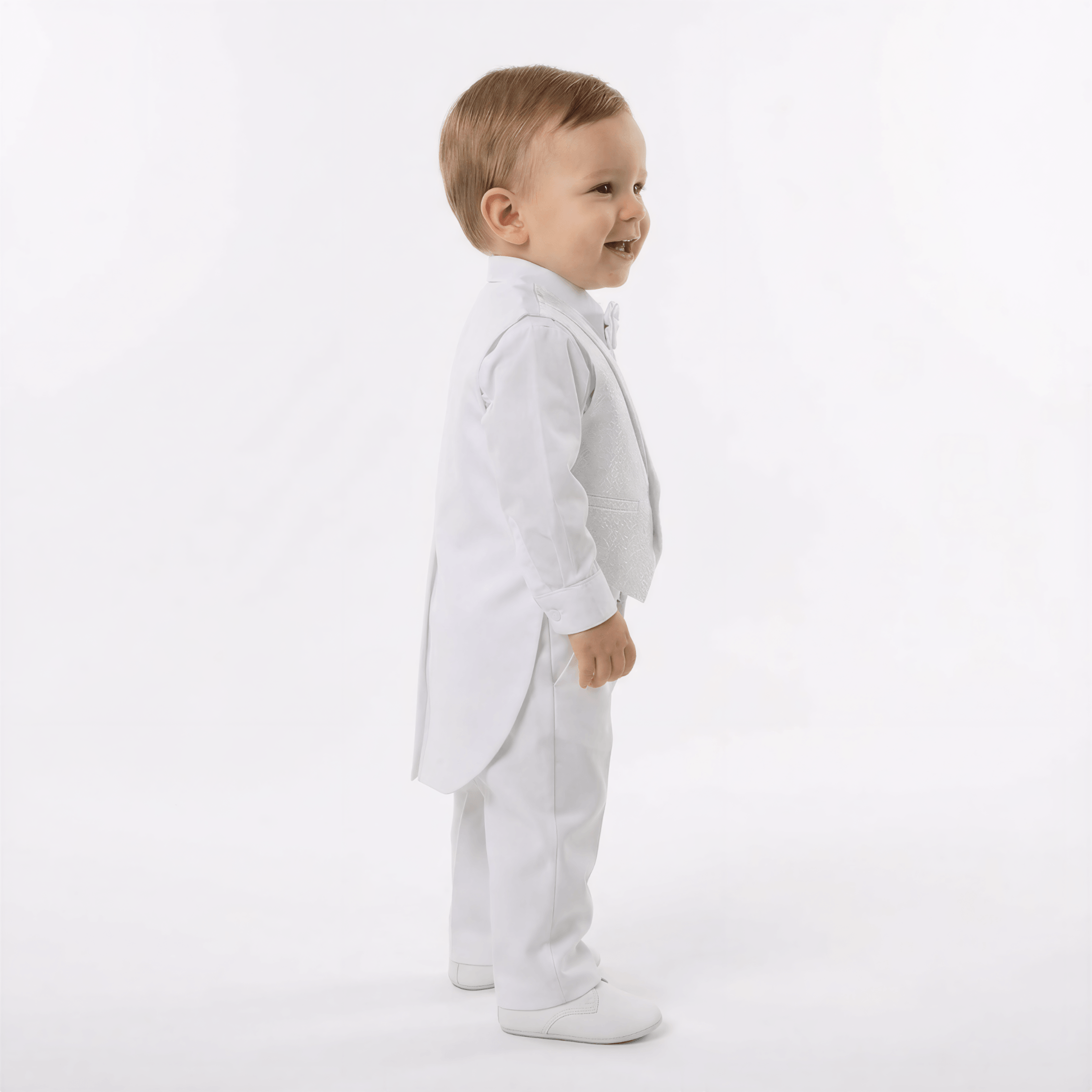 Archie’s Penguin Tail Vest Set – Cute &amp; Stylish Kids Outfit