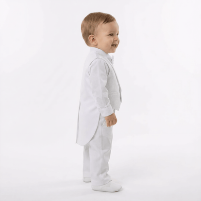 Archie’s Penguin Tail Vest Set – Cute &amp; Stylish Kids Outfit