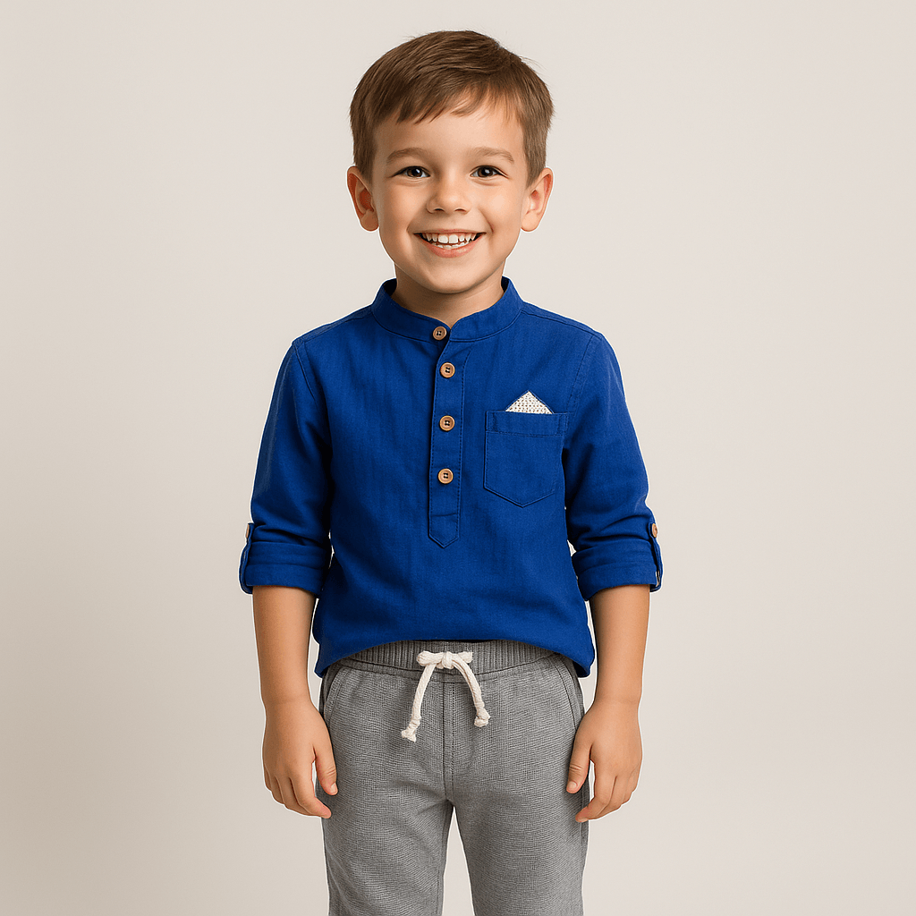 Breezy Ben Boys Casual Set – Stylish &amp; Comfortable Kids Outfit