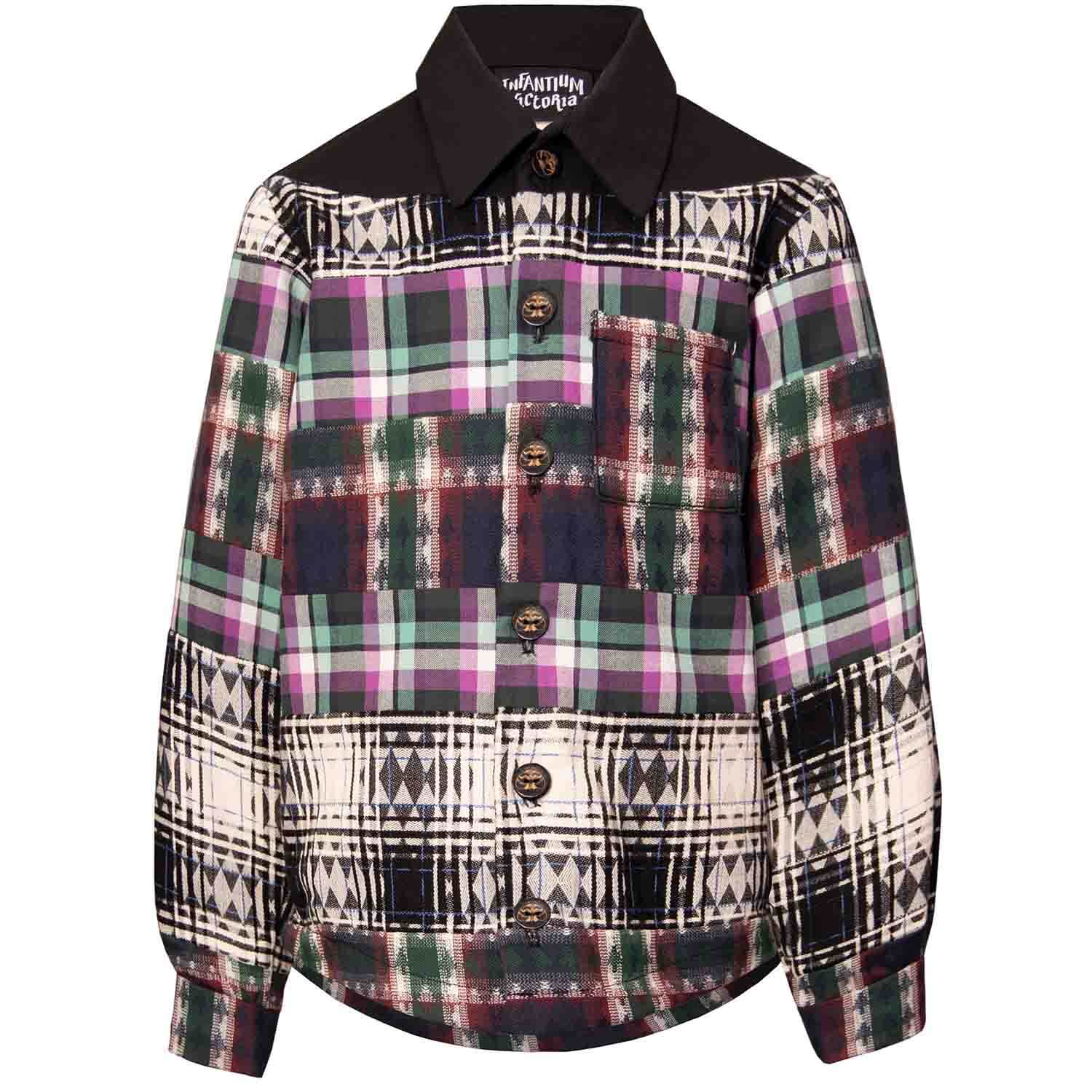 Mixed Tartan Plaid Shirt – Stylish Casual Checkered Shirt for Men