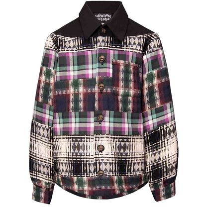 Mixed Tartan Plaid Shirt – Stylish Casual Checkered Shirt for Men