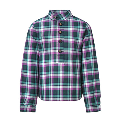 Fancy Tartan Shirt for Kids – Stylish &amp; Comfortable Checkered Outfit