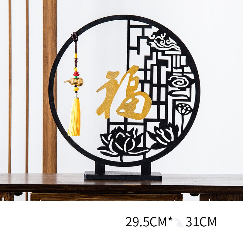 Zhaocaifu Screen Decoration Home Living Room Porch Wine Cabinet Decoration