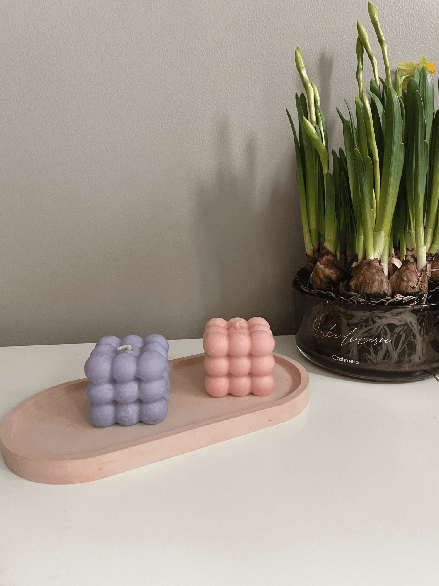 Colored Scented Boblelys  Luxury Aromatic Bubble Candles